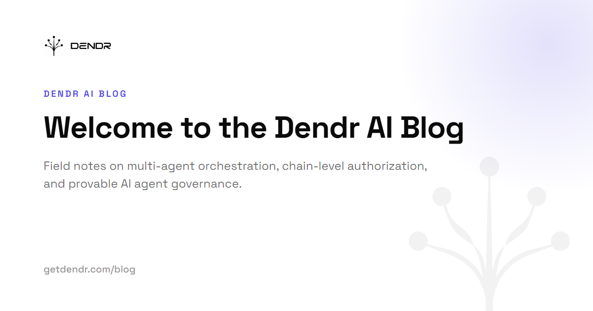 Welcome to the Dendr AI Blog